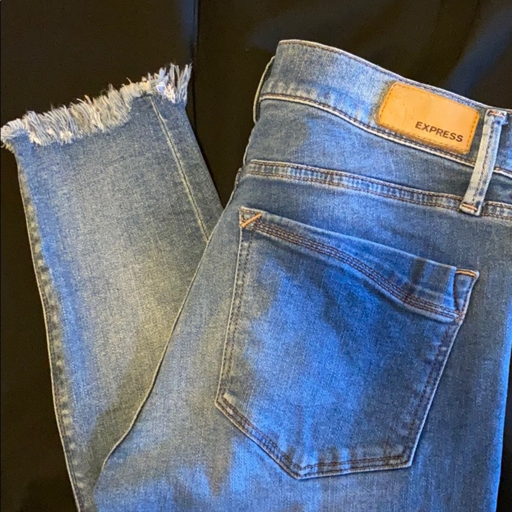 Cropped jeans